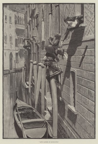 Love Laughs at Locksmiths by Amedee Forestier